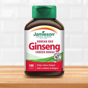 Jamieson Ginseng Korean Red 250mg (100 Capsules)