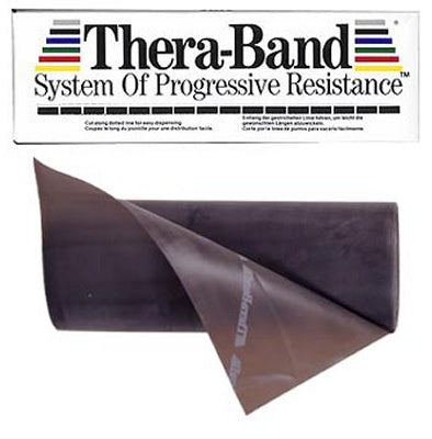 Thera-Band Latex Resistance Bands, Multiple Resistance Levels - 6 Yards