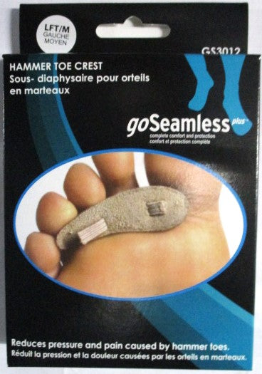 Hammer Toe Crest Goseamless - Left & Right (Small, Medium, Large)