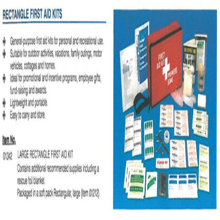 First Aid Kit - Large, Medium, Small