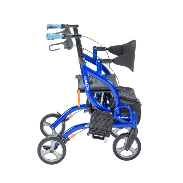 Airgo Fusion F20 Side-Folding Rollator & Transport Chair