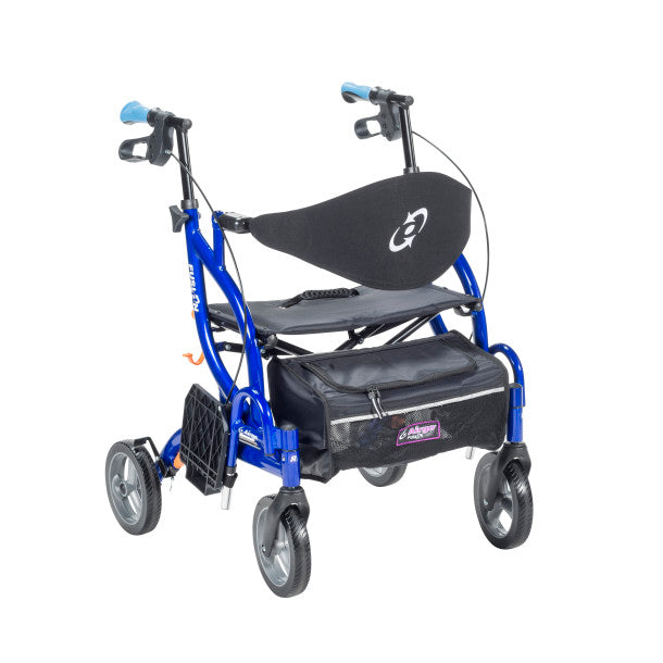 Airgo Fusion F20 Side-Folding Rollator & Transport Chair