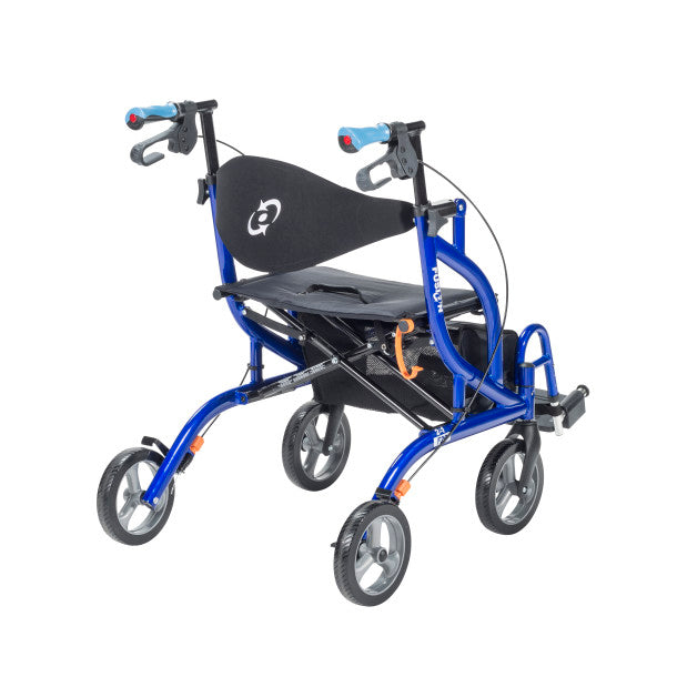 Airgo Fusion F20 Side-Folding Rollator & Transport Chair