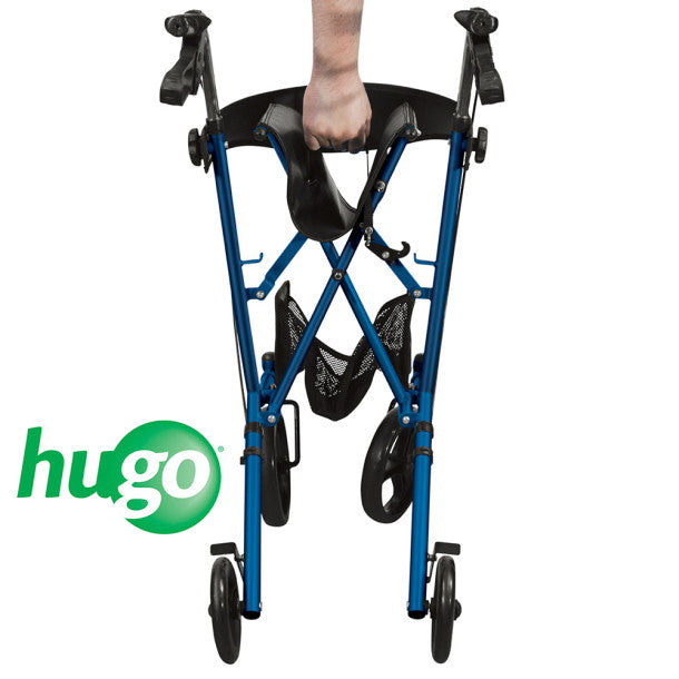 Hugo Sidekick Side-Folding Rolling Walker with Seat