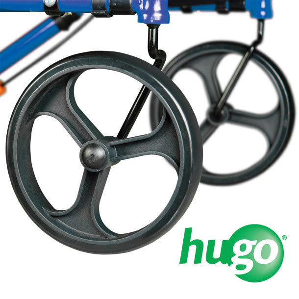 Hugo Sidekick Side-Folding Rolling Walker with Seat