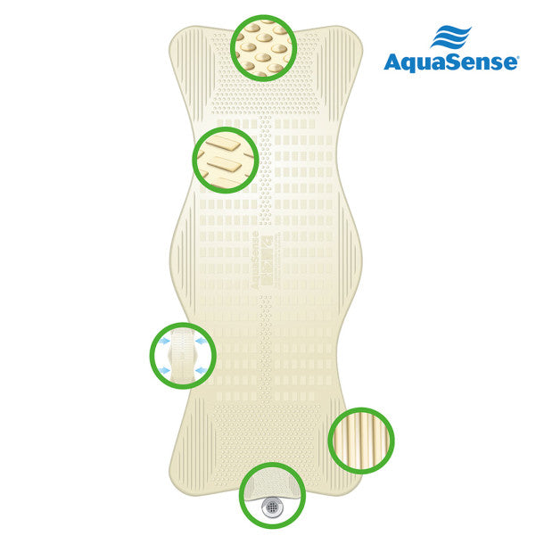 Bath Mat Aquasense Contoured