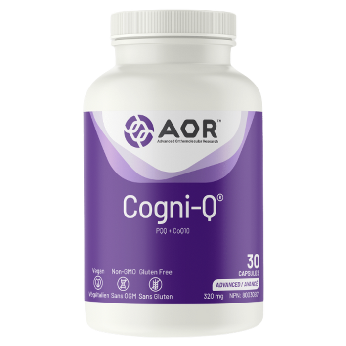 AOR Cogni-Q, 320 Milligram Capsules - 30