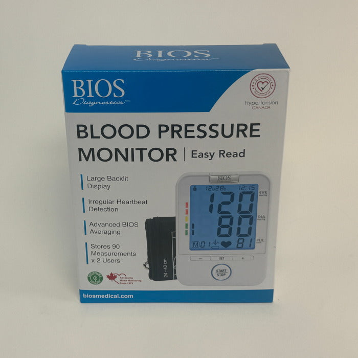 BIOS Easy Read Blood Pressure Monitor