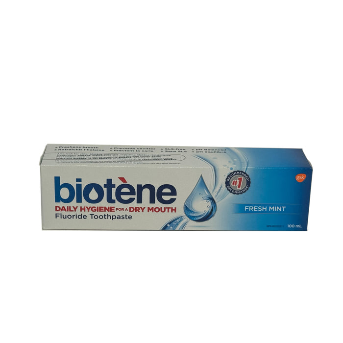 Biotene Tooth Paste For Dry Mouth - Original Fresh Mint 100 g