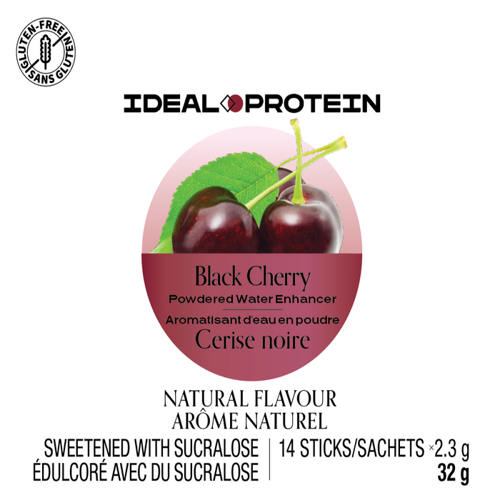 Ideal Protein, Black Cherry Water Enhancer