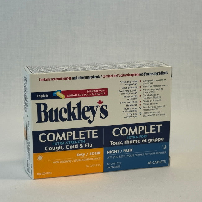 Buckley's Extra Strength Combo Pack Cough, Cold & Flu 36 + 12