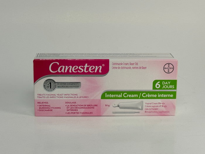 Canesten 1% Vaginal Cream 6 Day Therapy (50g)