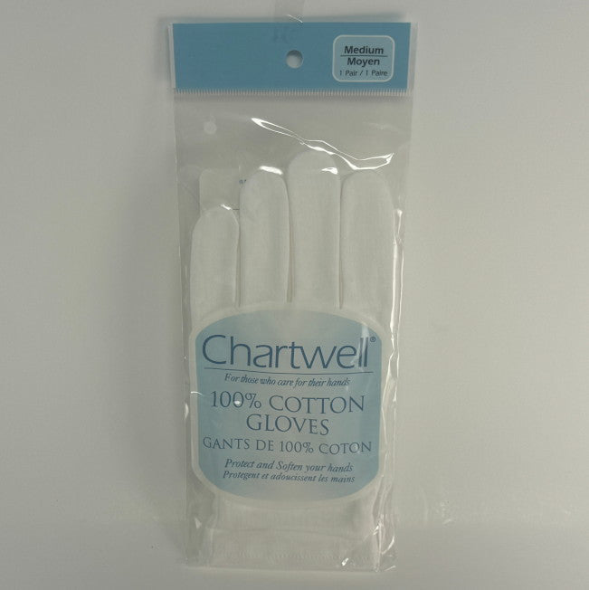 Chartwell, 100% Cotton Gloves (White)