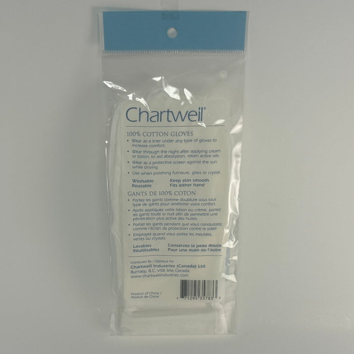 Chartwell, 100% Cotton Gloves (White)