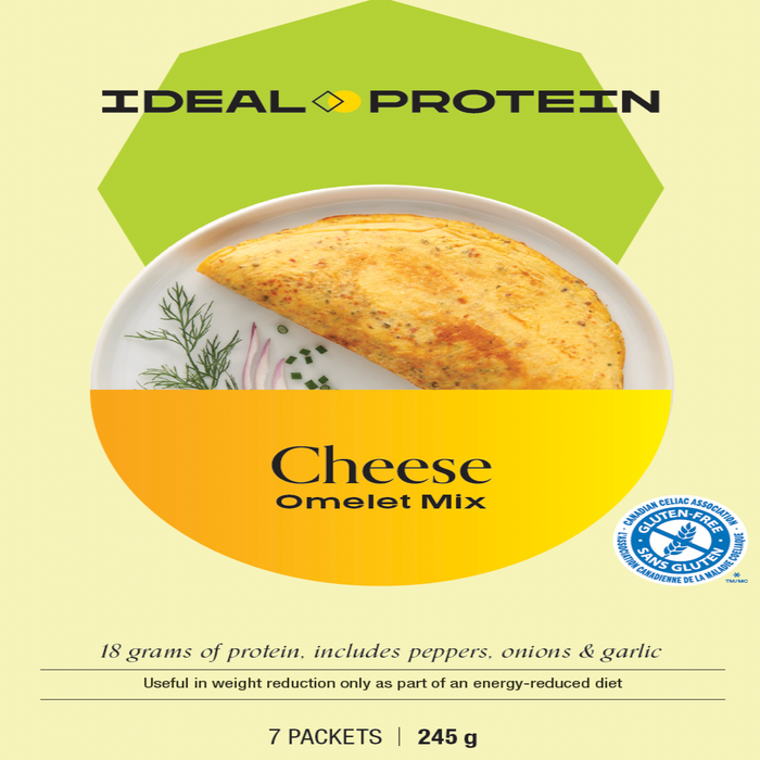 Ideal Protein, Cheese Omelet Mix, 7 Packets