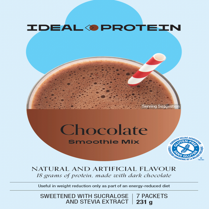 Ideal Protein, Chocolate Smoothie Mix, 7 Packets