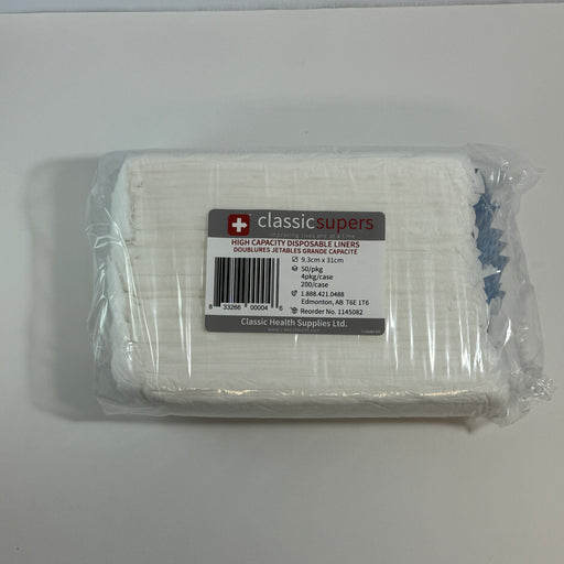 Classicsupers - High Capacity Disposable Liners, 200 Case