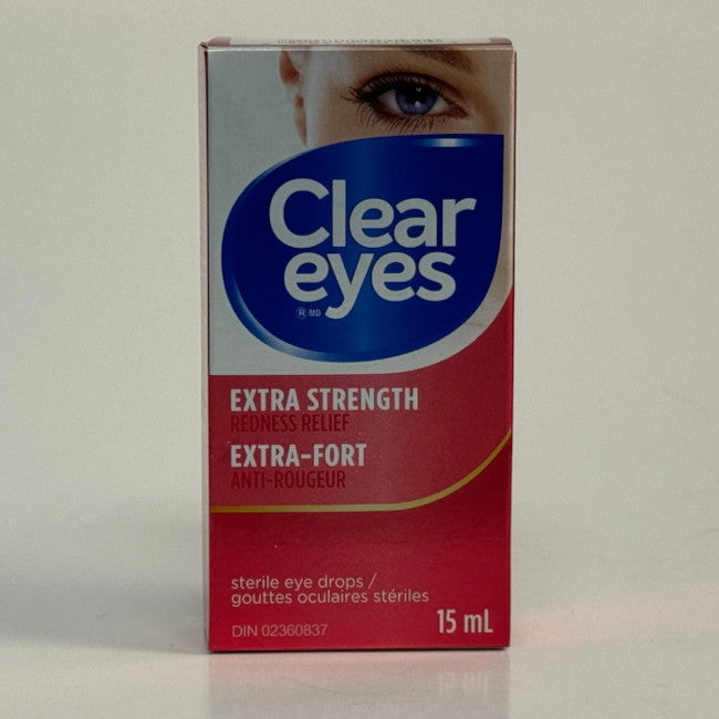 Clear Eyes Redness Relief, Extra Strength (15ml)