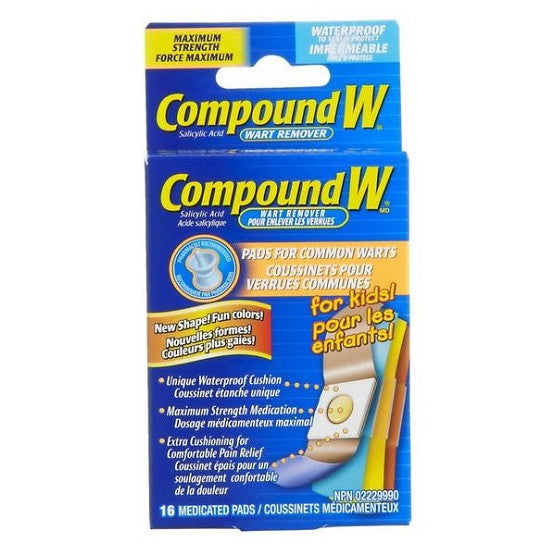 Compound W One Step Kids 16's - Wart Remover