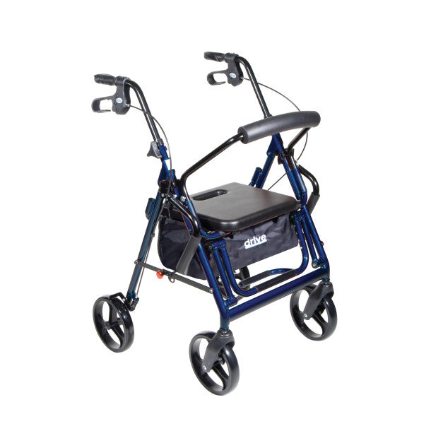 Duet Rollator/Transport Chair with 8" Casters