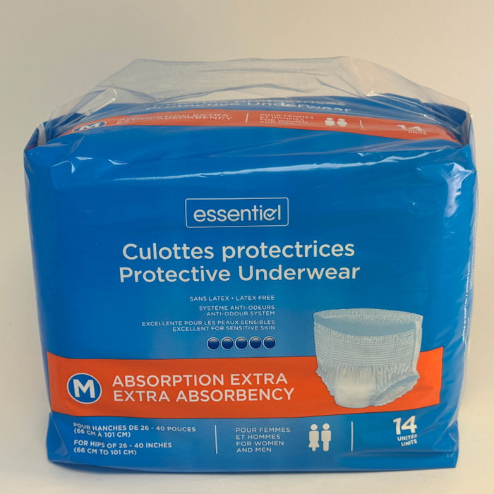 Essentiel Protective Absorbent Underwear (M,L,XL) Latex Free