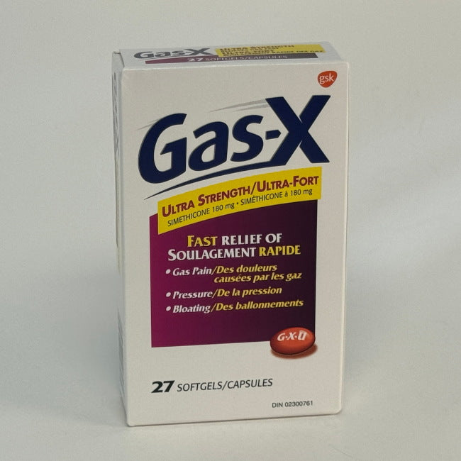 Gas-X Ultra Softgels, Box Sizes Available 27 & 45s