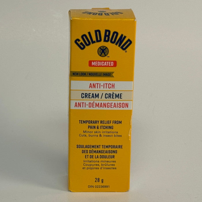 Gold Bond Medicated Anti-Itch Cream (28 g & 155 ml)