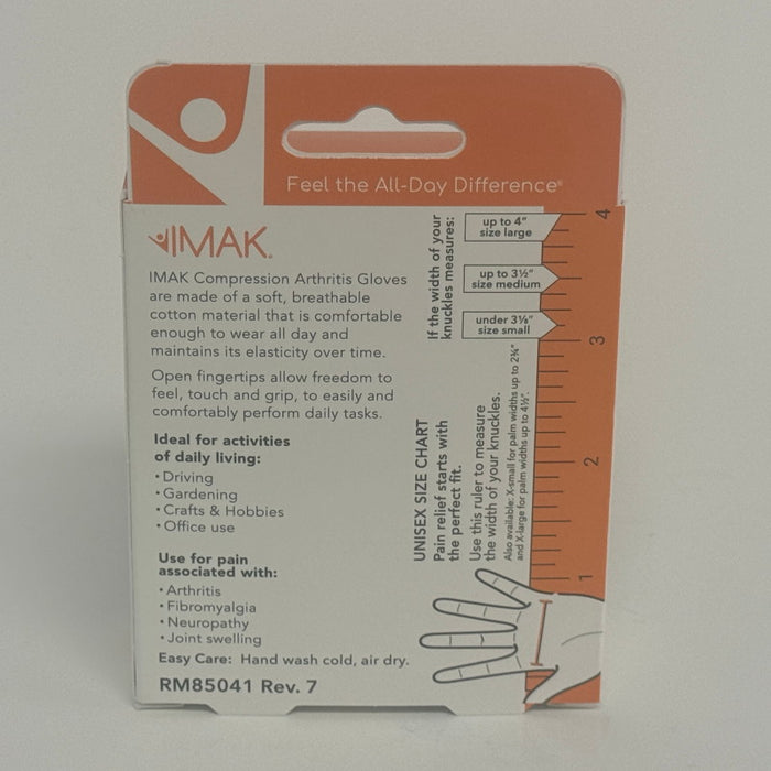 IMAK Arthritis Gloves, Various Sizes