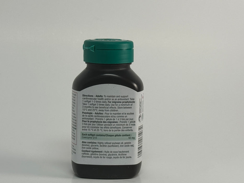 Jamieson CoQ10 60 mg - 60 + 20 Softgels