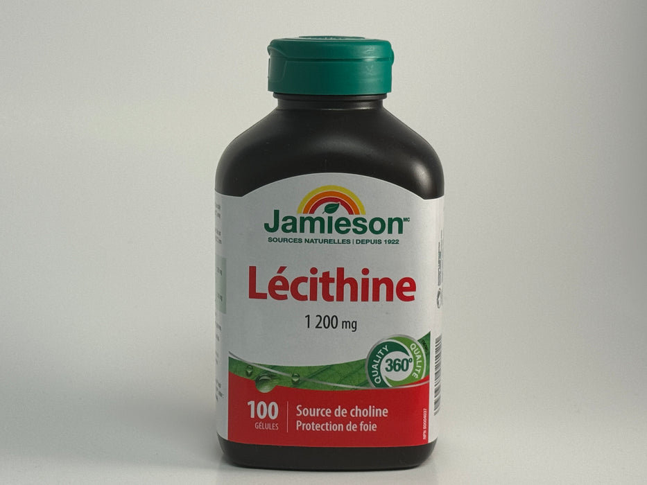 Jamieson Lecithin 1200mg (100 Softgels)