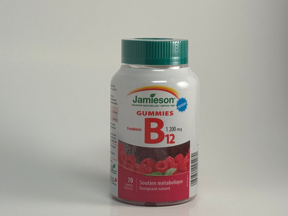 Jamieson B12 1,200 mcg Gummies, 70 Count