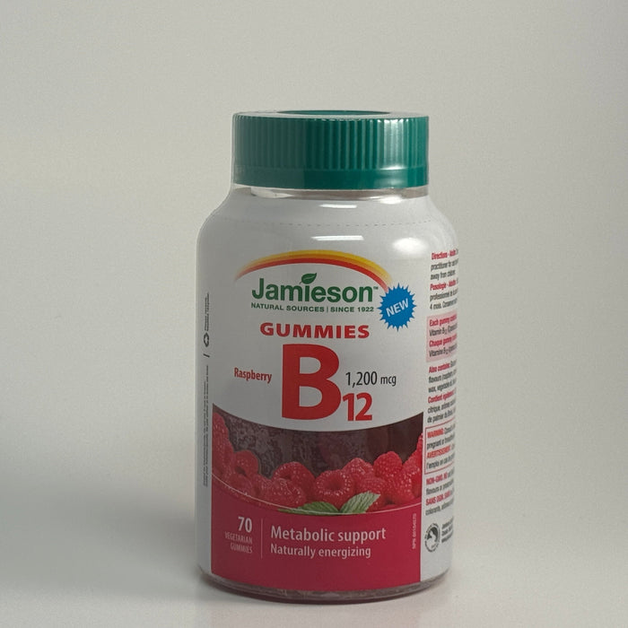 Jamieson B12 1,200 mcg Gummies, 70 Count