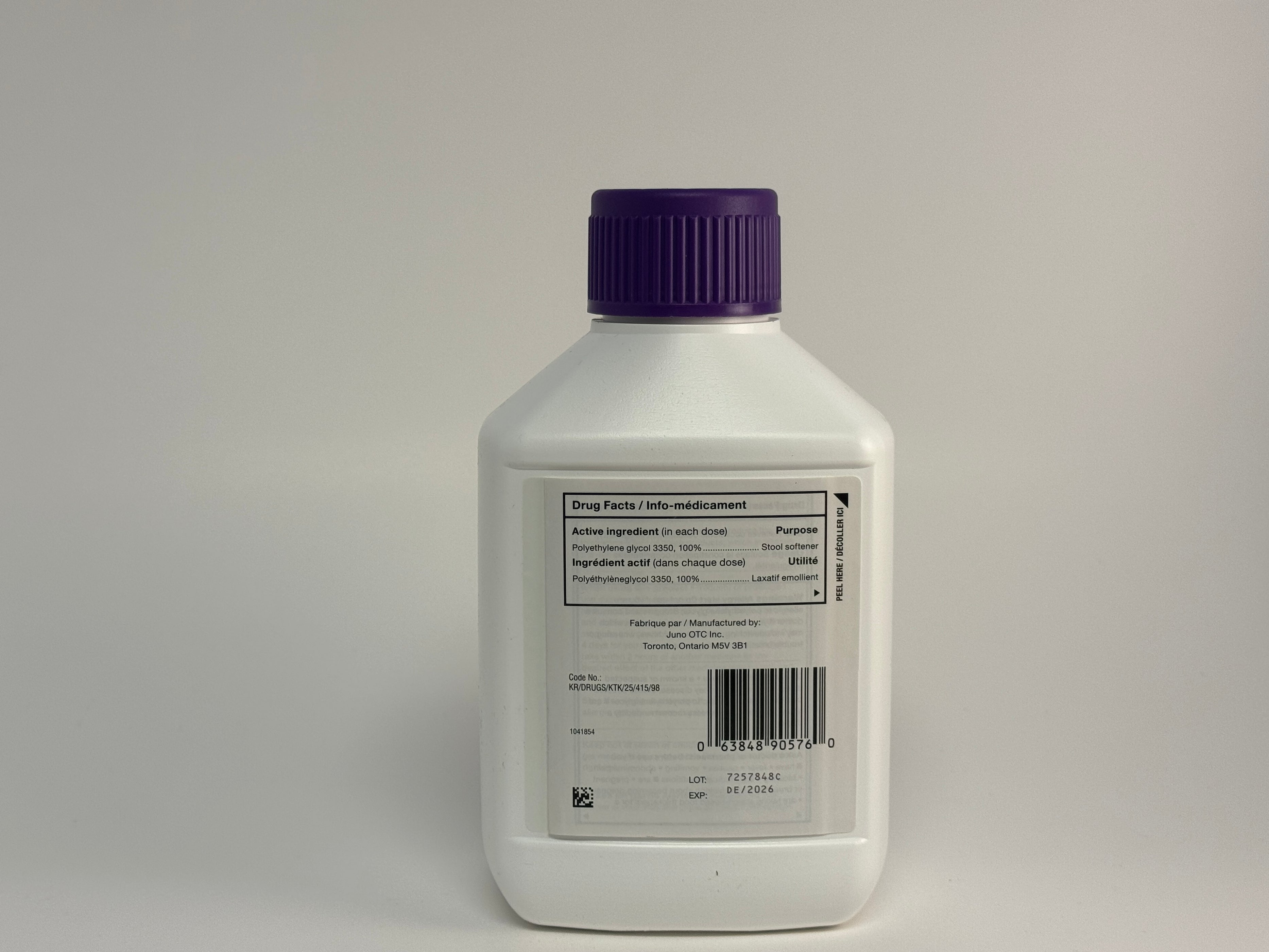 Biomedic Hydralax Powder Polyethylene Glycol, Constipation Relief 3350 ...