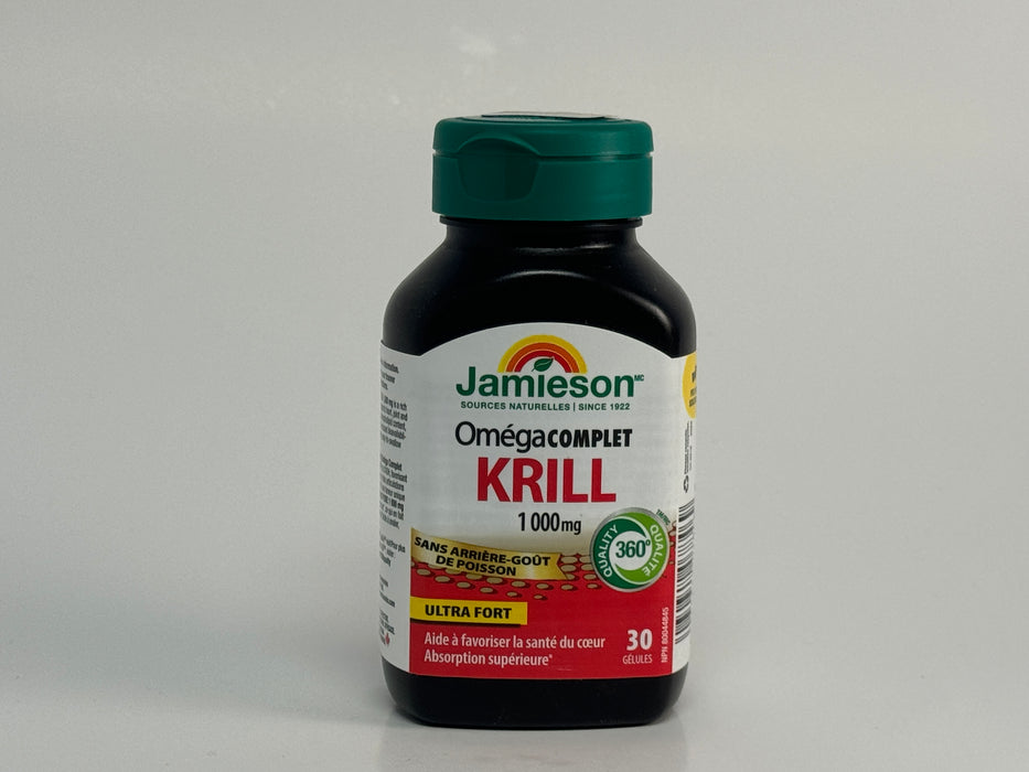 Jamieson Omega Complete Super Krill 1000mg (30 Softgels)