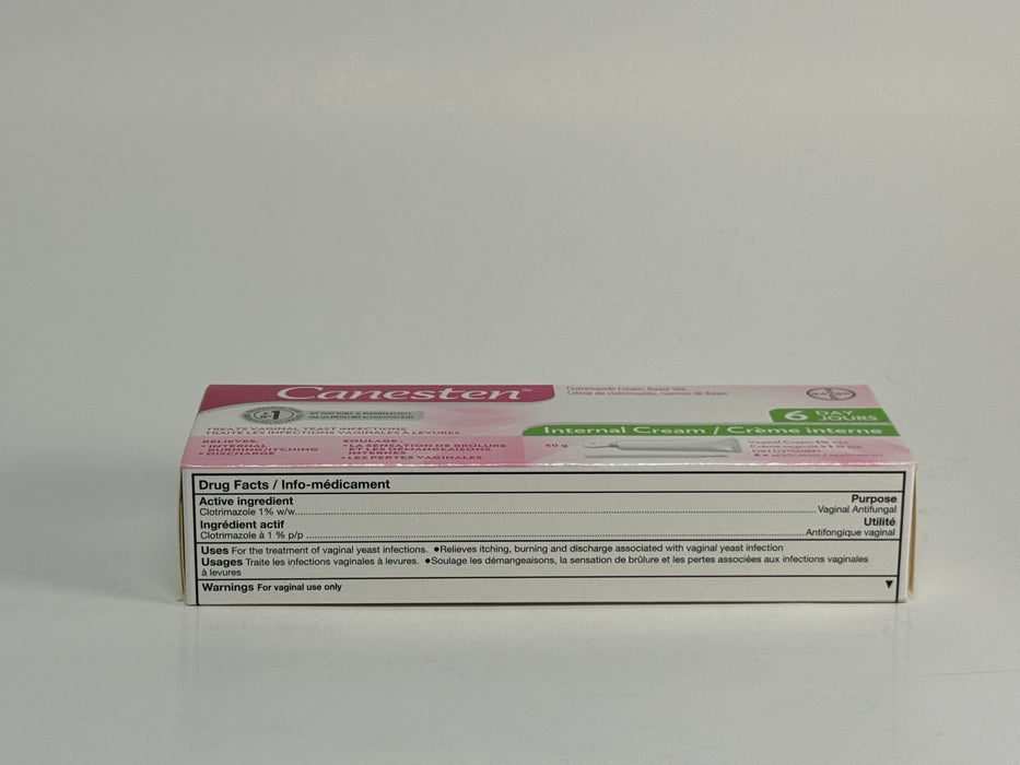 Canesten 1% Vaginal Cream 6 Day Therapy (50g)