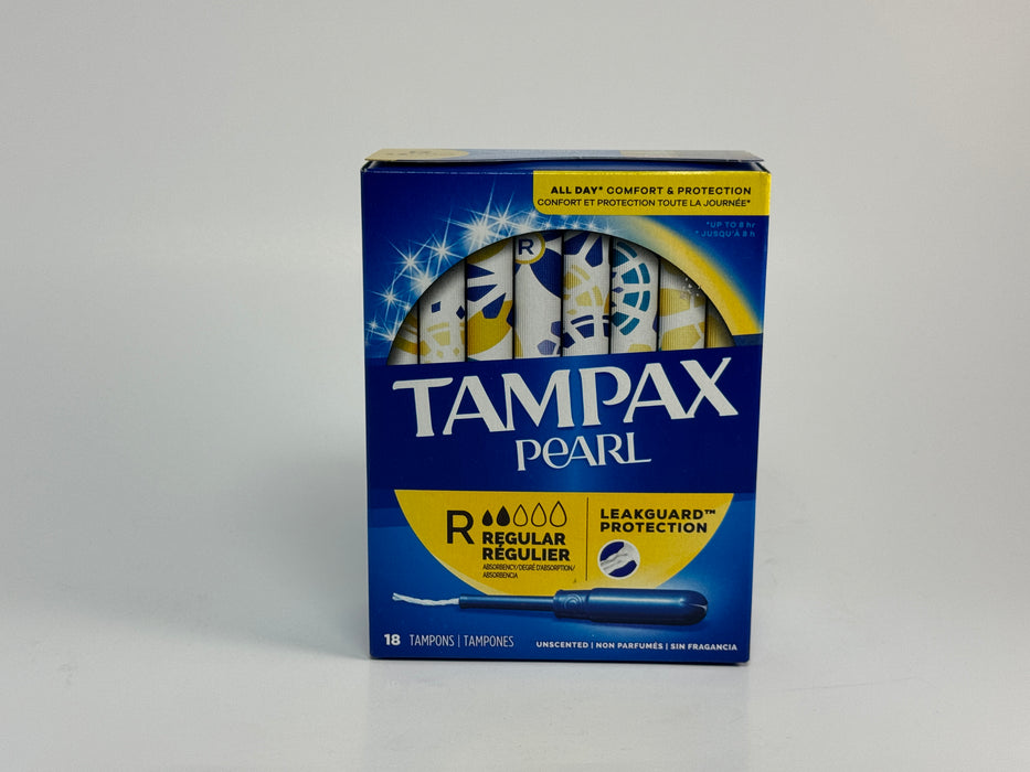 Tampax Pearl Regular Unscented (18's)