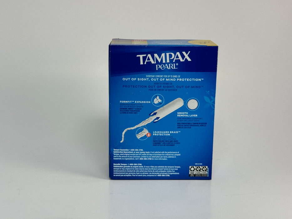 Tampax Pearl Regular Unscented (18's)