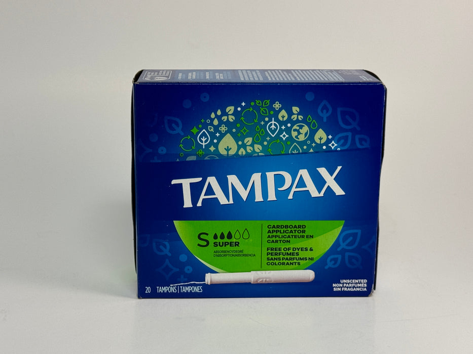 Tampax Tampon Super Unscented (20's)