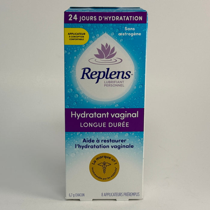 Replens Vaginal Moisturizer (8 & 3 Pre-Filled Applicators Available)