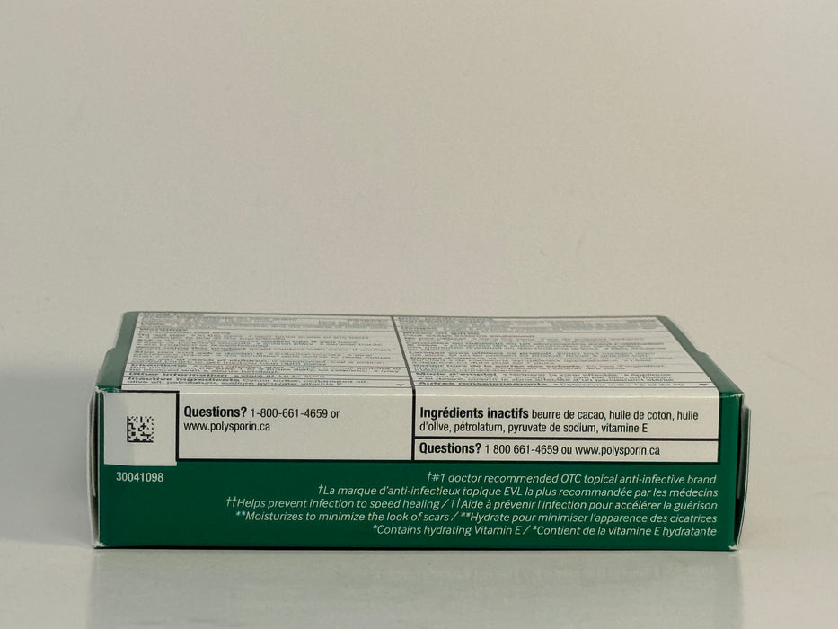 Polysporin Ointment, Infection Protection + Vitamin E -  Box Sizes Available 15g & 30g