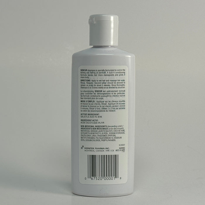 Sebcur & Sebcur-T Medicated Shampoos, 120ml & 240ml Sizes Available