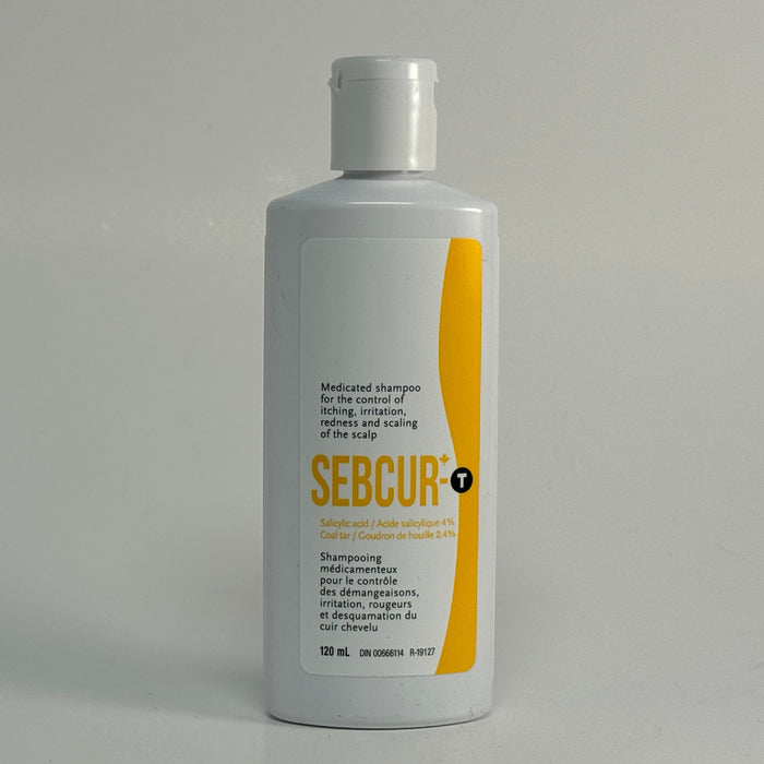 Sebcur & Sebcur-T Medicated Shampoos, 120ml & 240ml Sizes Available