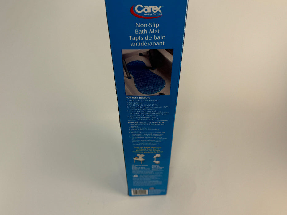 Carex Contoured Bath Mat, 81.3 x 40.6 x 1.3 cm