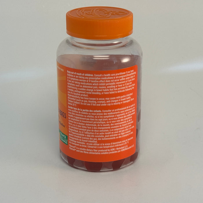 Metamucil Fiber Gummies, Orange Flavored (72's)