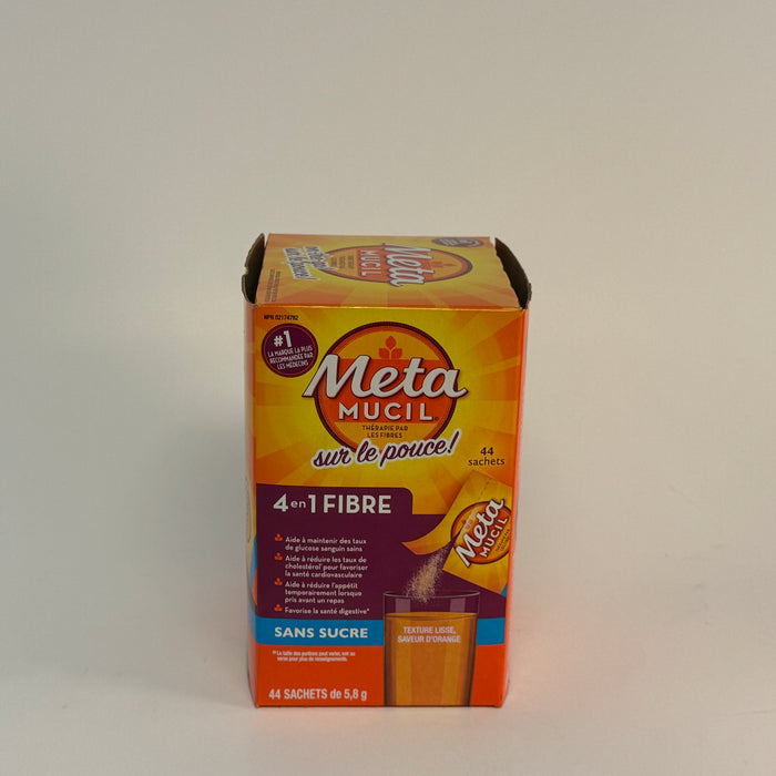 Metamucil 4 in 1 On-the-Go, Sugar Free (44 Packets)