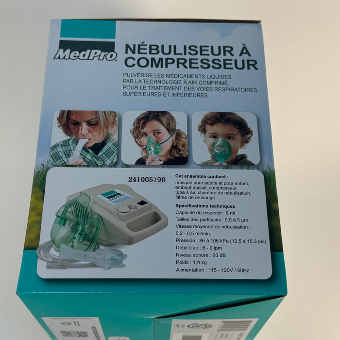 MedPro Nebulizer Compressor 705-470 with Adult & Child Mask