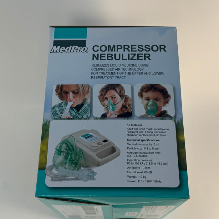 MedPro Nebulizer Compressor 705-470 with Adult & Child Mask