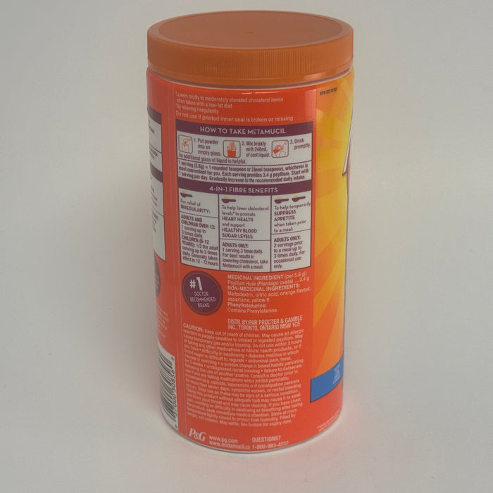 Metamucil Smooth Orange (662 g)