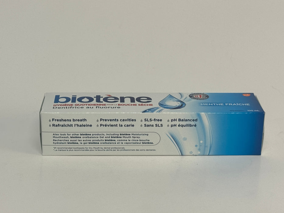 Biotene Tooth Paste For Dry Mouth - Original Fresh Mint 100 g