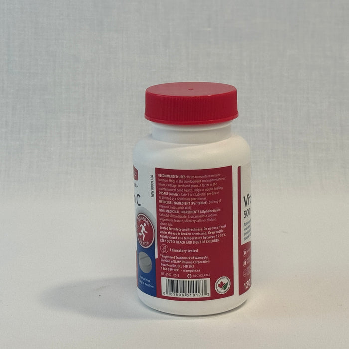 Wampole Vitamin C 500 mg (250's)